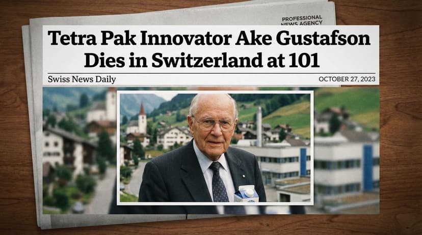 Tetra Pak Innovator Dies in Switzerland at 101