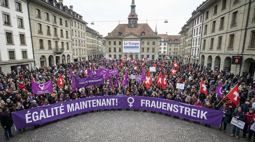 Thousands Rally Across Switzerland for International Women's Day