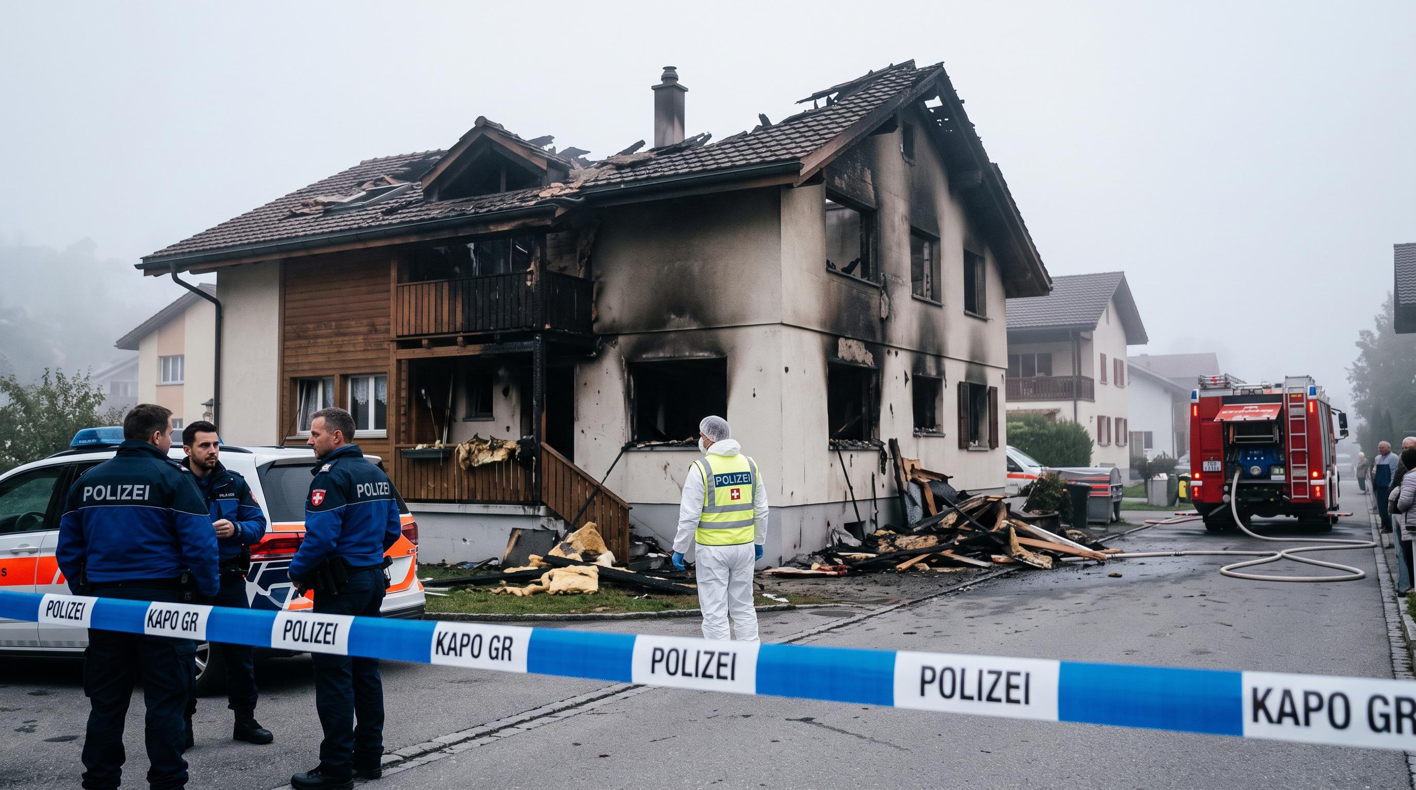 Death toll rises to four after fire in Graubünden house