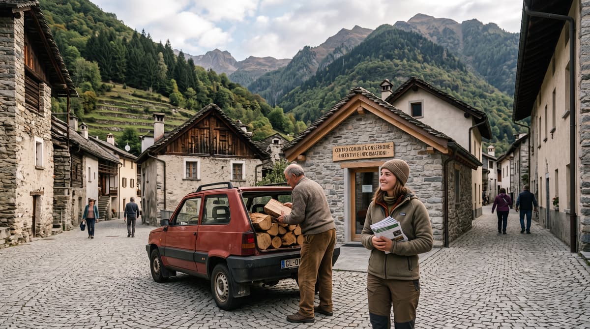 Ticino village offers unusual incentives to attract new residents