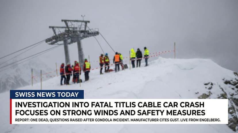 Investigation into Fatal Titlis Cable Car Crash Focuses on Strong Winds and Safety Measures