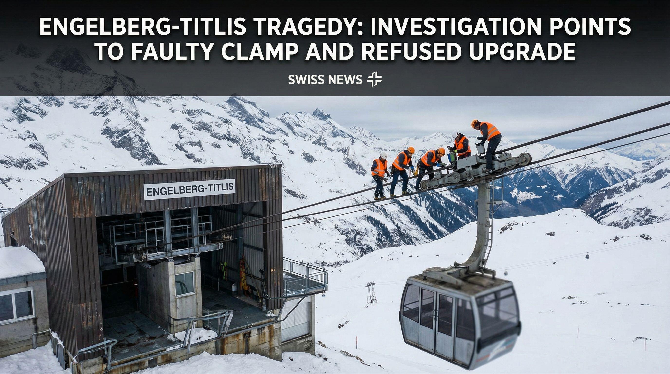 Titlis Tragedy: Investigation Points to Faulty Clamp and Refused Upgrade