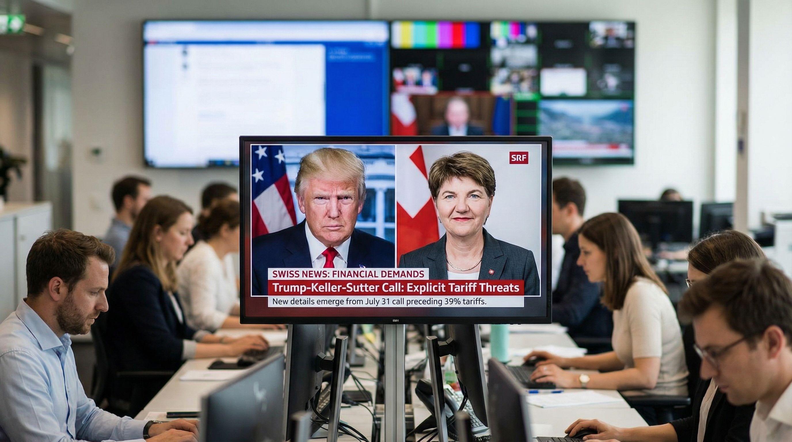 Trump-Keller-Sutter Call Reveals Direct Financial Demands from US