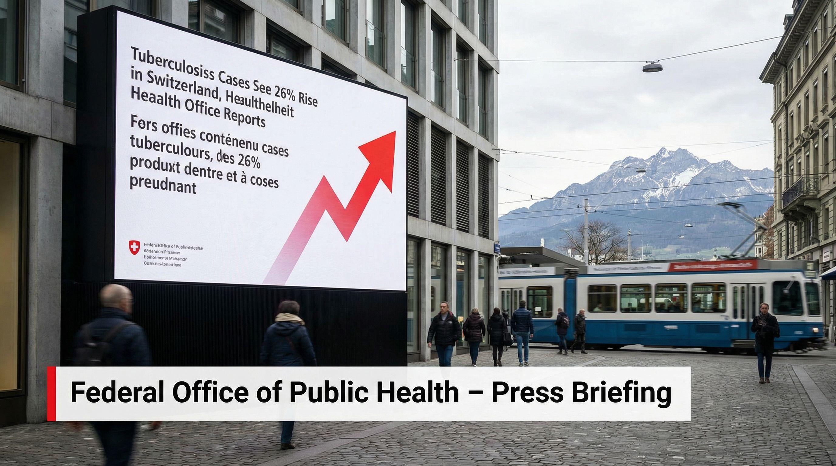 Tuberculosis Cases See 26% Rise in Switzerland, Health Office Reports