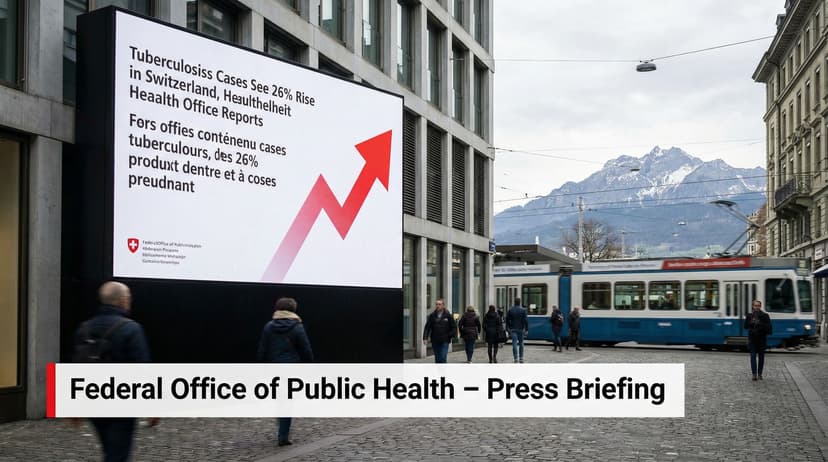 Tuberculosis Cases See 26% Rise in Switzerland, Health Office Reports