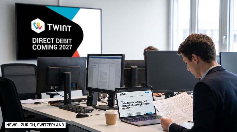 Twint Announces Direct Debit Feature for Recurring Payments from 2027