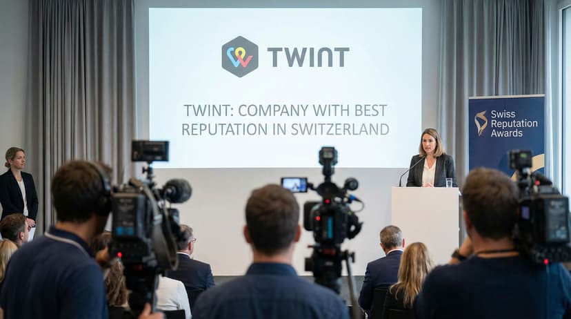 Twint Named Company with Best Reputation in Switzerland for Third Time