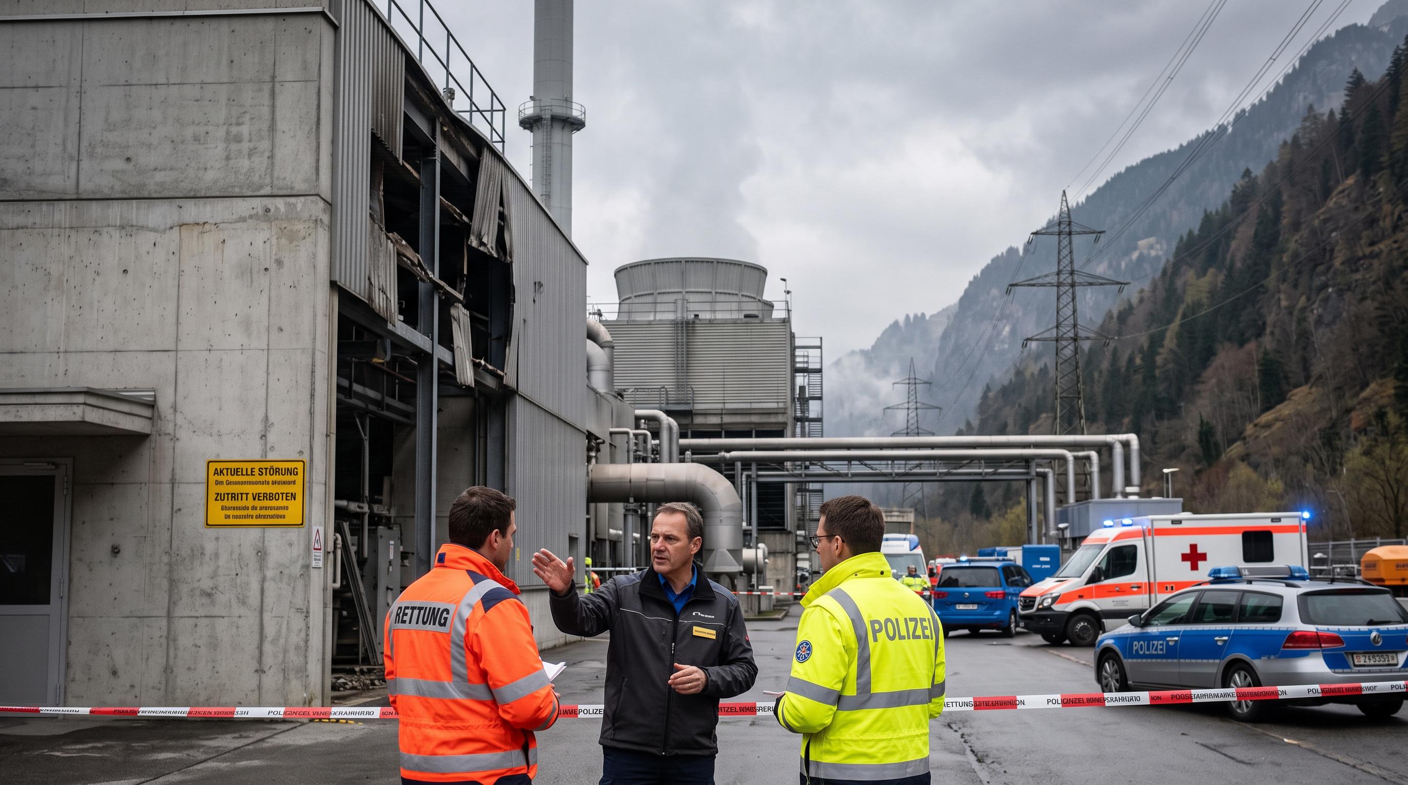 Two killed in explosion at Swiss power plant