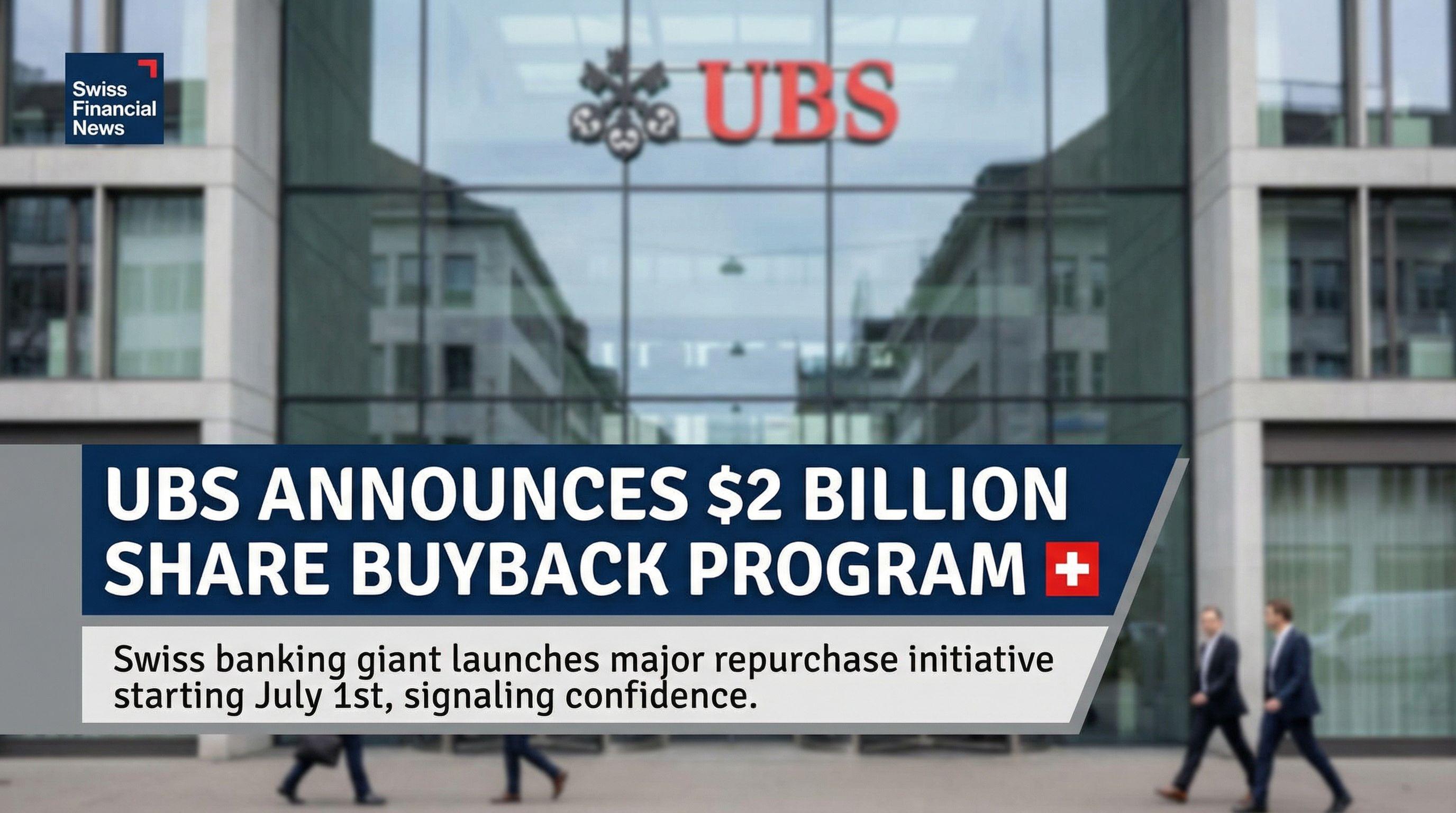 UBS Announces $2 Billion Share Buyback Program