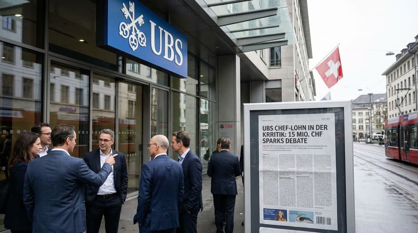 UBS CEO's CHF15 Million Compensation Sparks Debate
