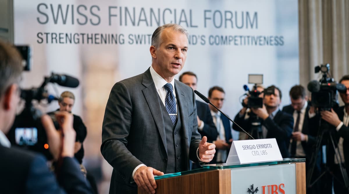 UBS chief warns Swiss capital rules could threaten its ability to compete