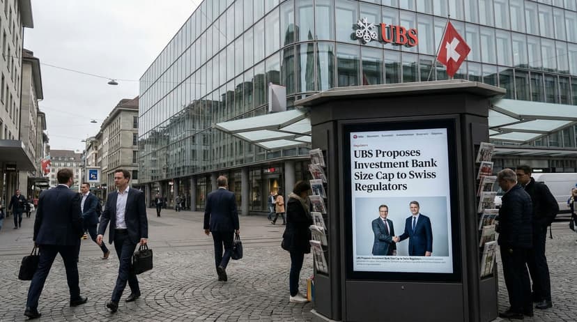 UBS Proposes Investment Bank Size Cap to Swiss Regulators