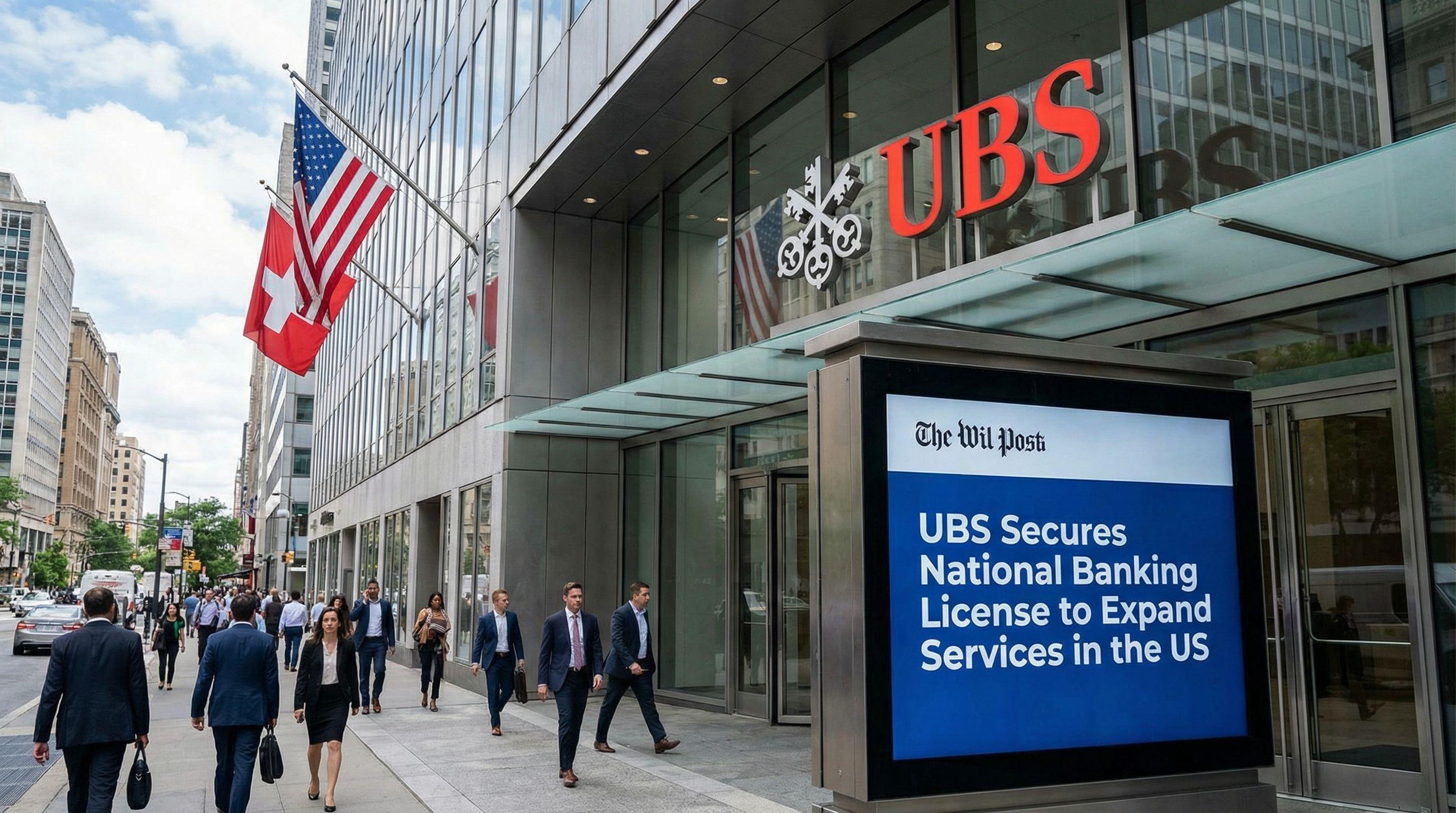 UBS Secures National Banking License to Expand Services in the US