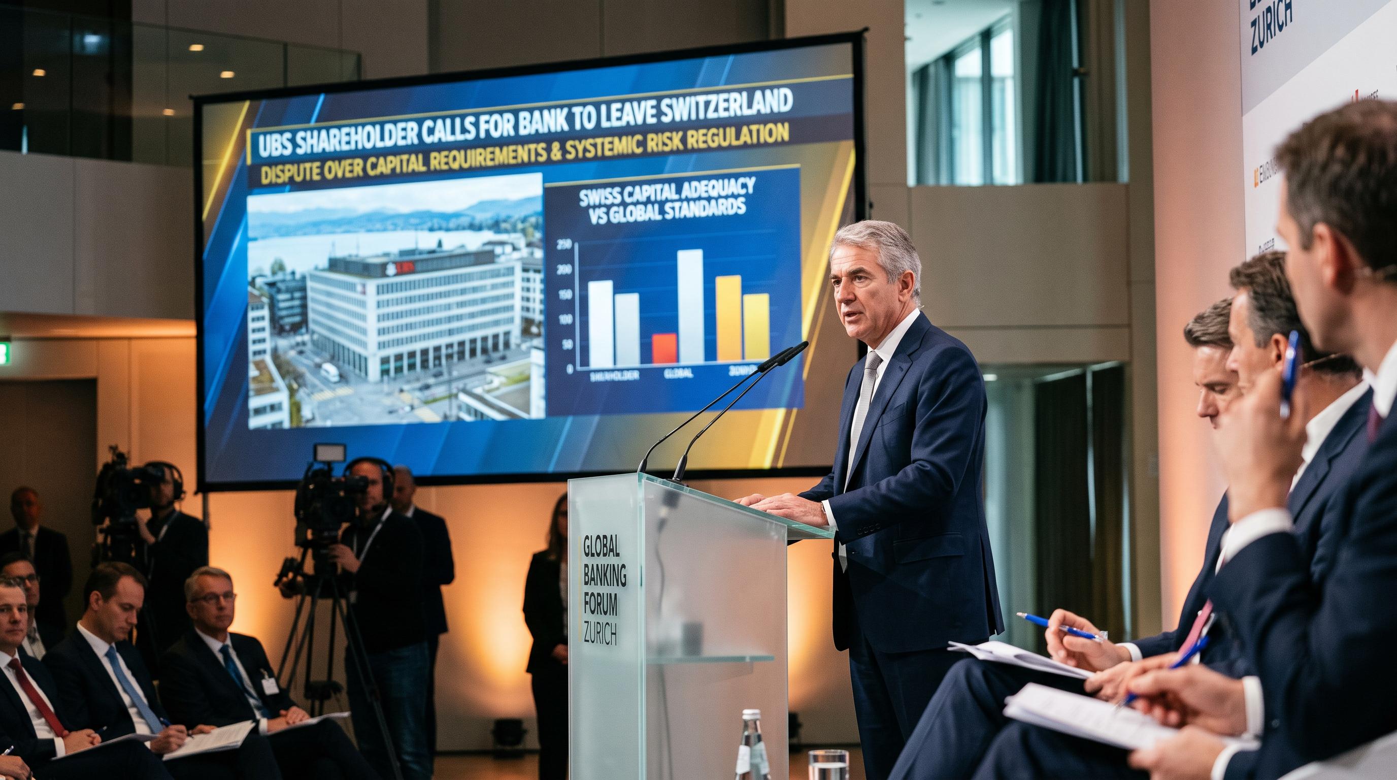 UBS shareholder calls for bank to leave Switzerland