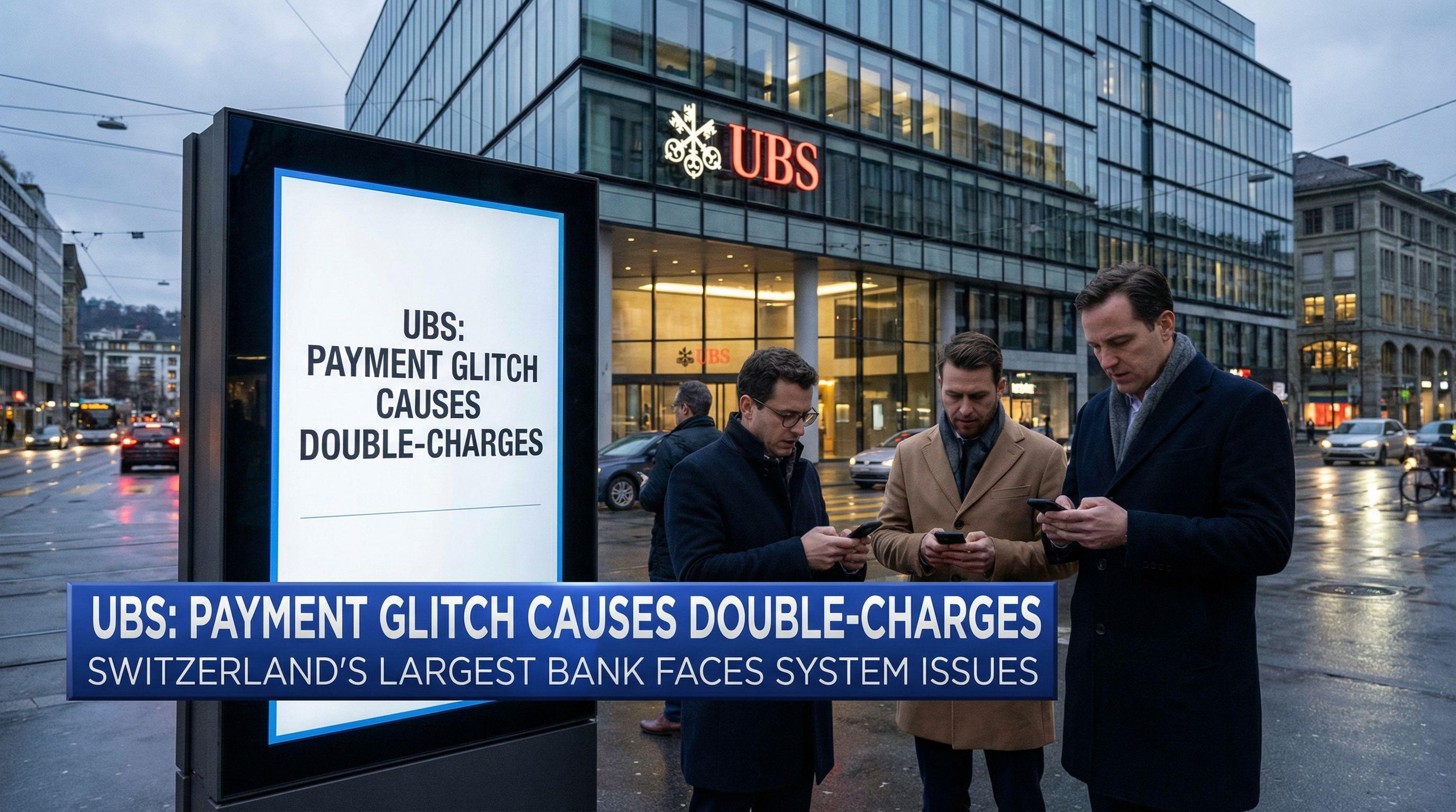 UBS Technical Glitch Causes Double-Charging in Customer Accounts
