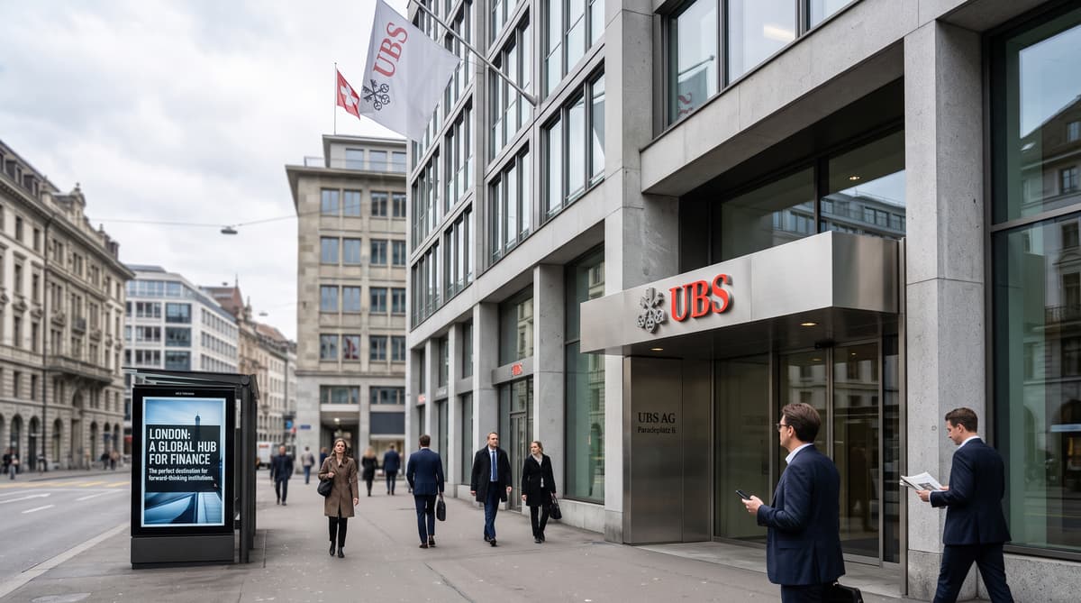 UK courted UBS over possible London relocation
