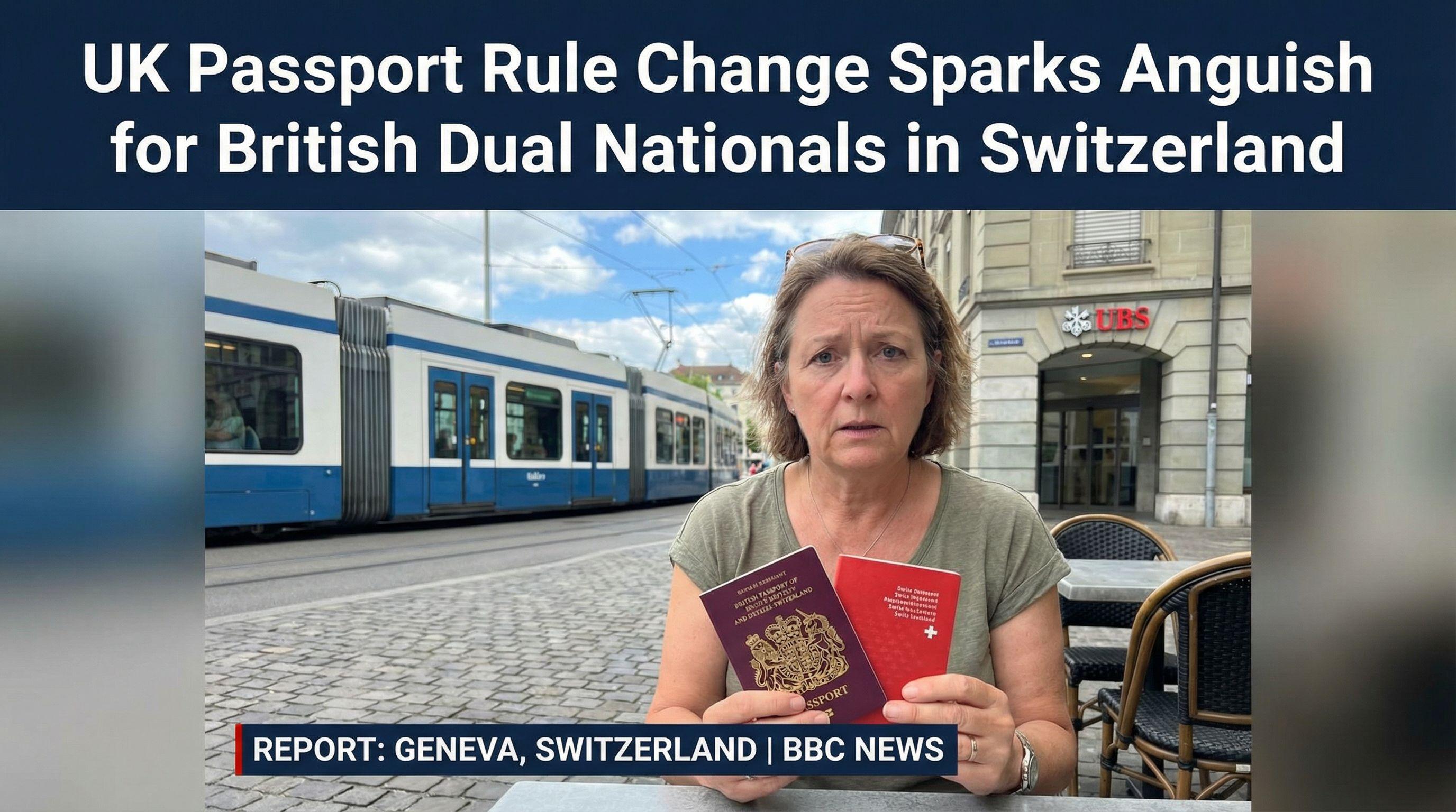 UK Passport Rule Change Sparks Anguish for British Dual Nationals in Switzerland
