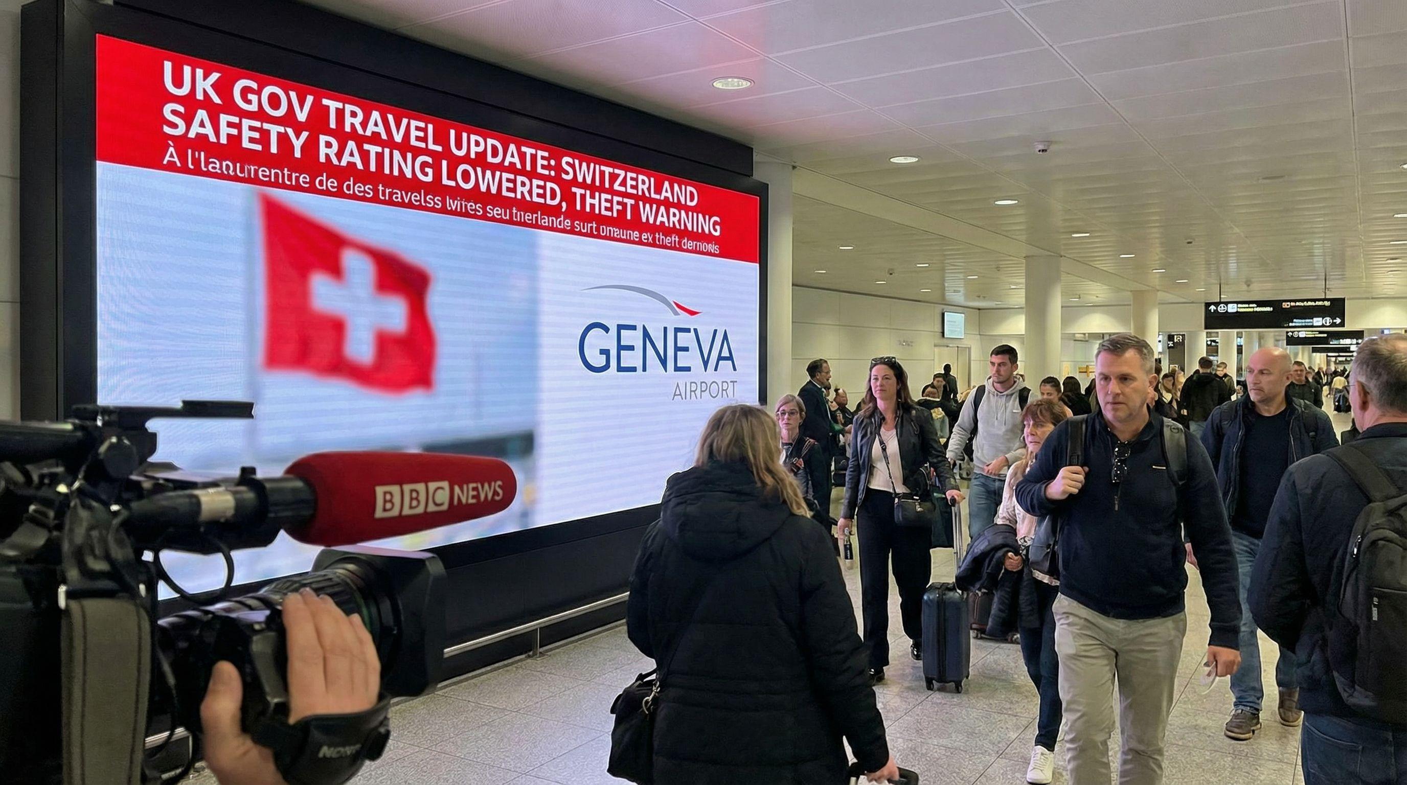UK Government Lowers Safety Rating for Switzerland, Warns Travellers of Theft Risk