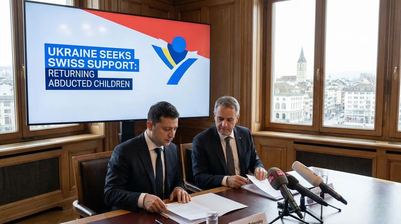 Ukraine seeks Swiss support in returning abducted children