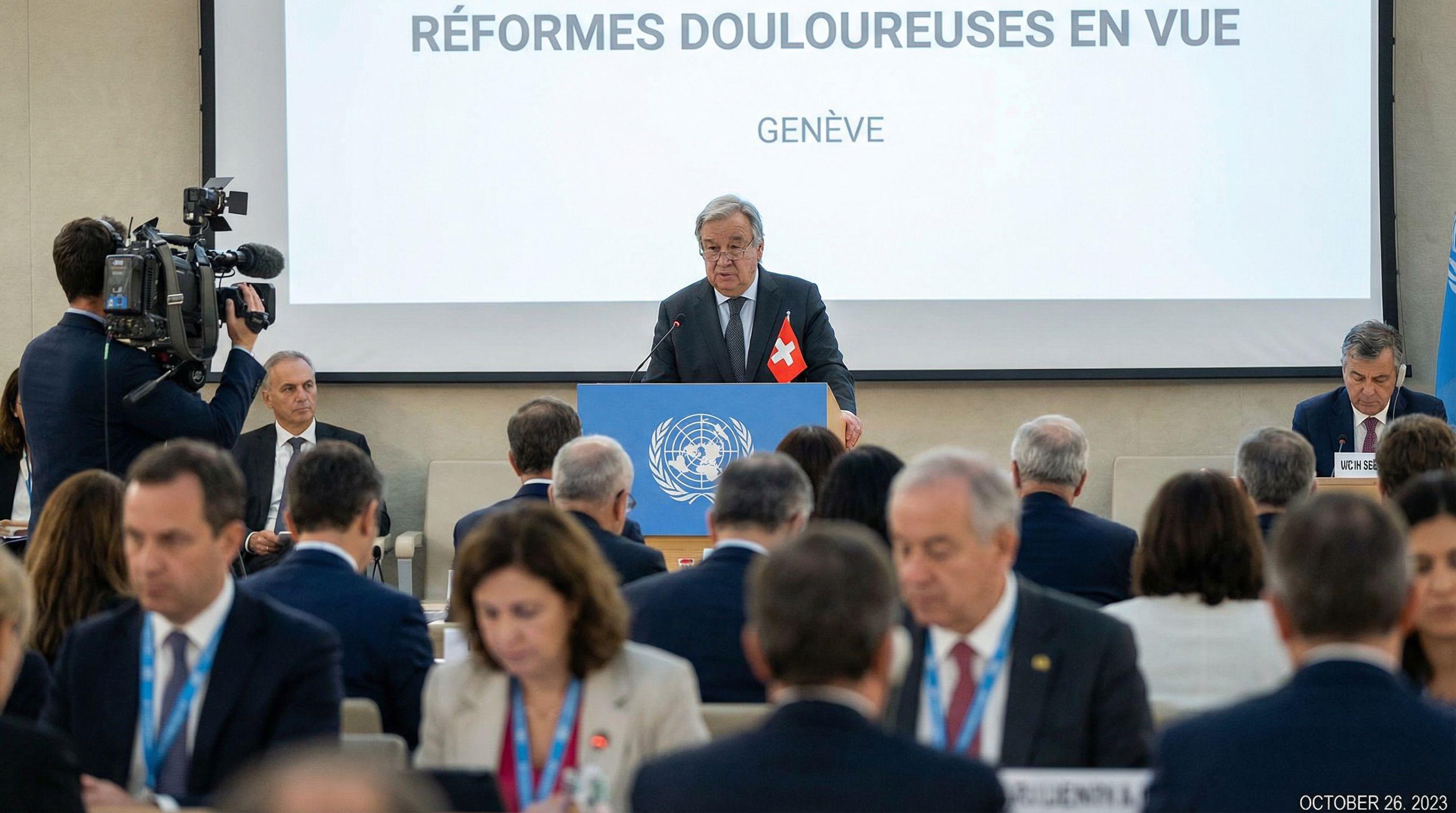 UN Chief Warns of 'Painful' Reforms Ahead