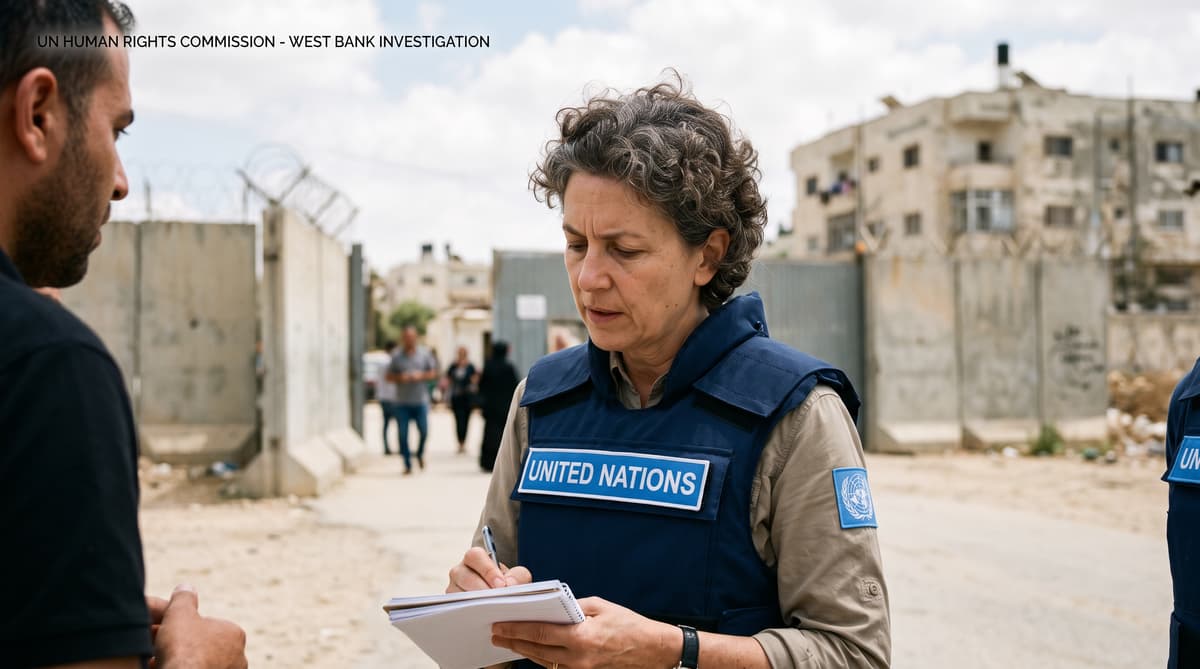 UN inquiry accuses Israel of crimes against humanity in the West Bank