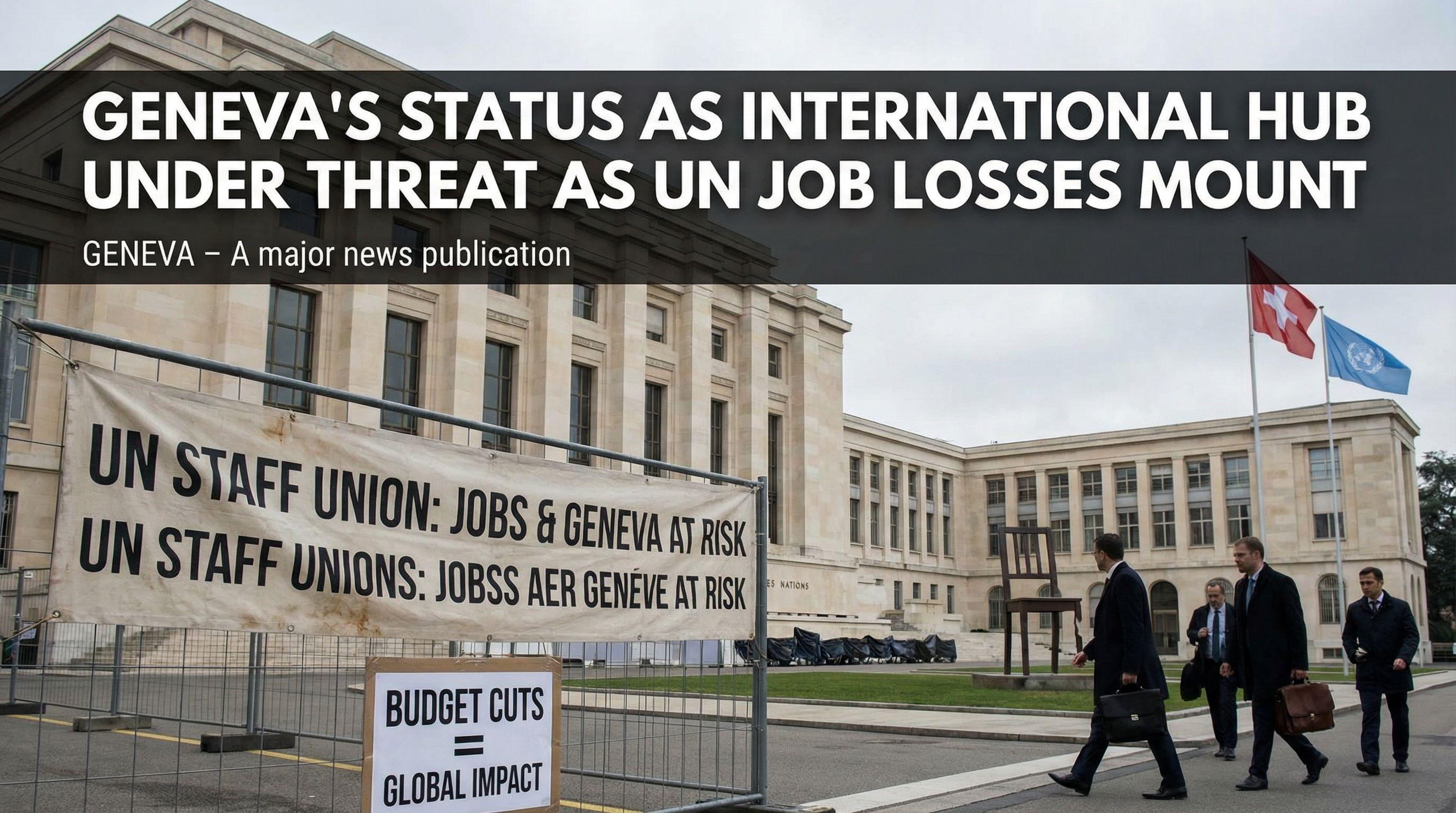 Geneva's Status as International Hub Under Threat as UN Job Losses Mount