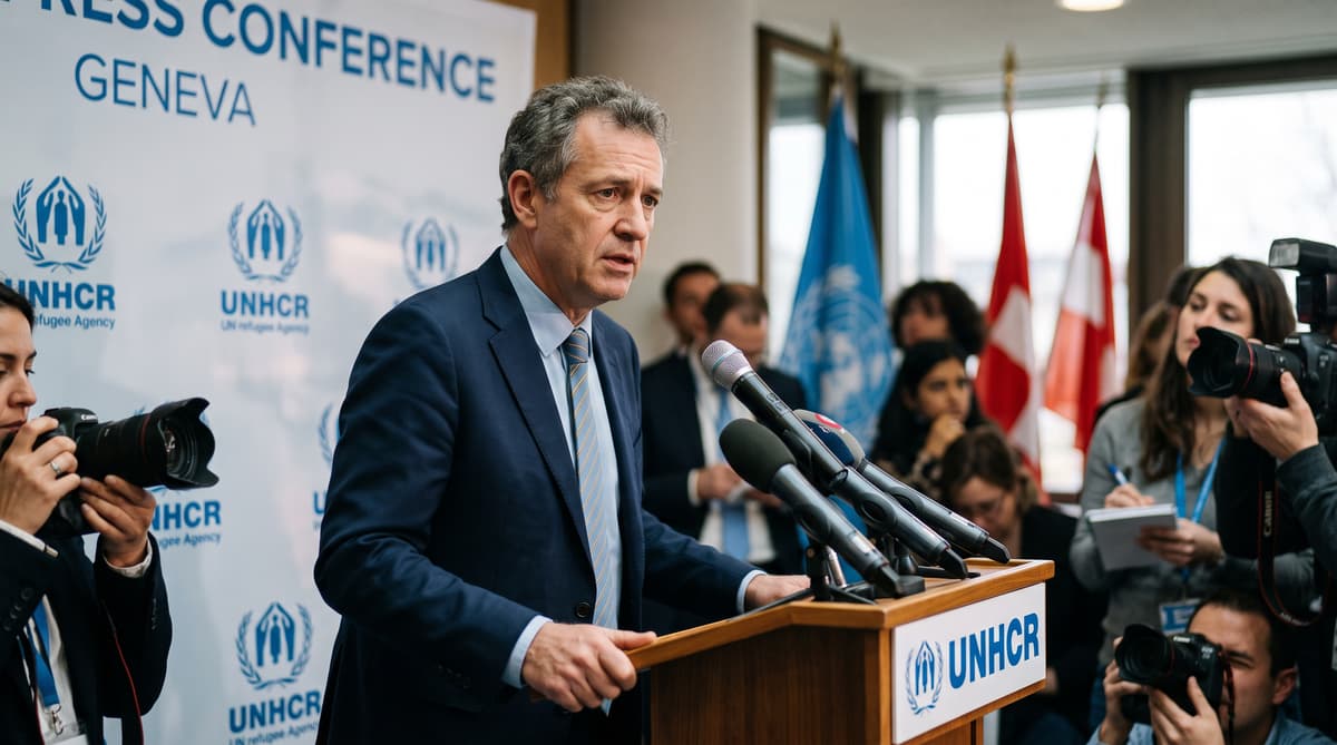 UNHCR chief warns funding shortfall is making aid work impossible