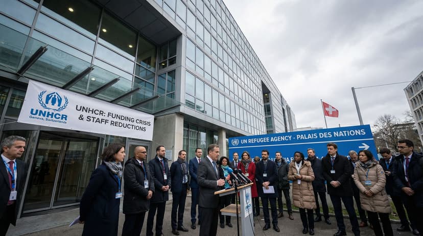 UNHCR Geneva Cuts 5,000 Jobs Amid Global Funding Crisis