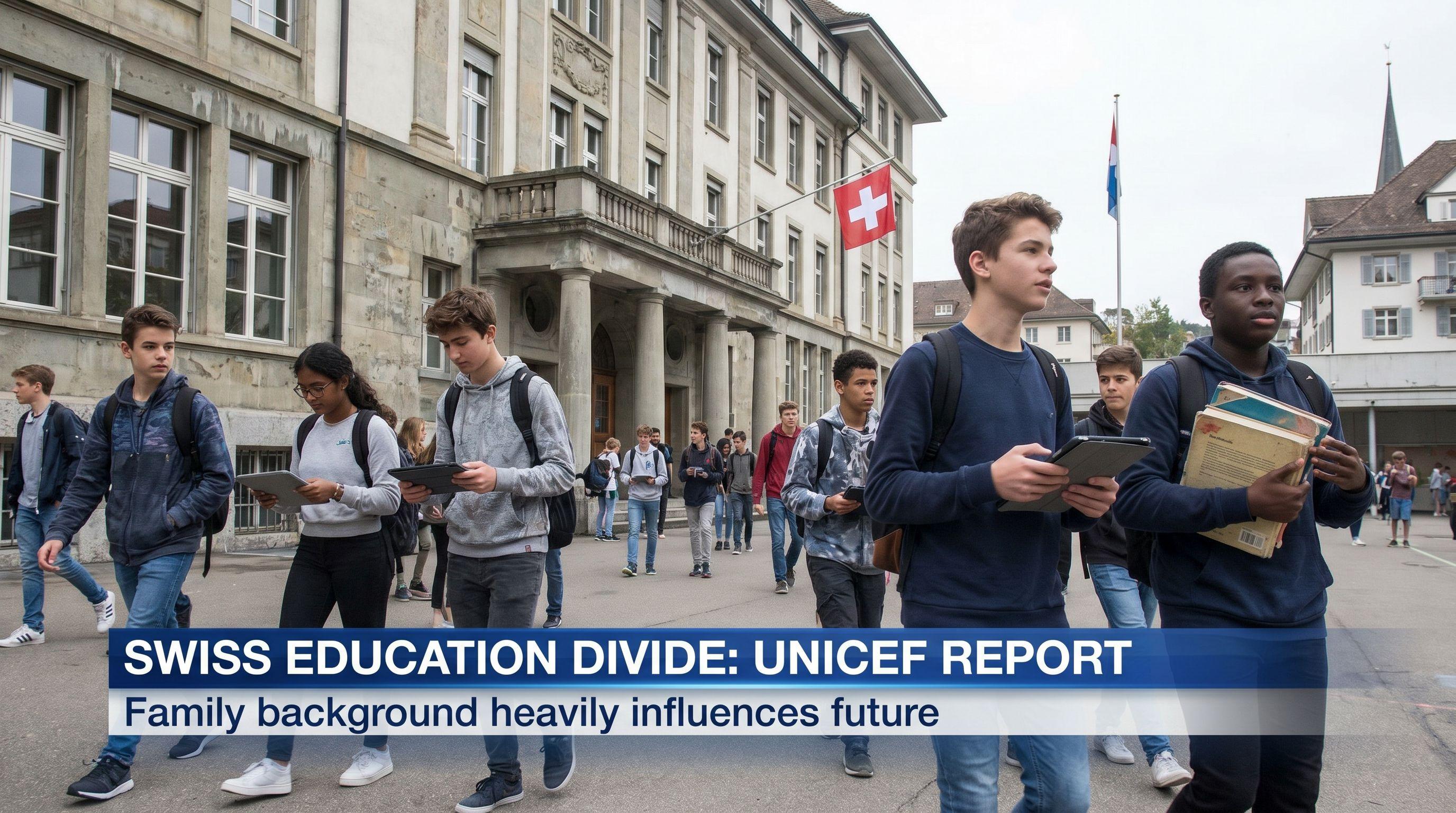 Social Background Heavily Skews Academic Success in Switzerland, UNICEF Finds