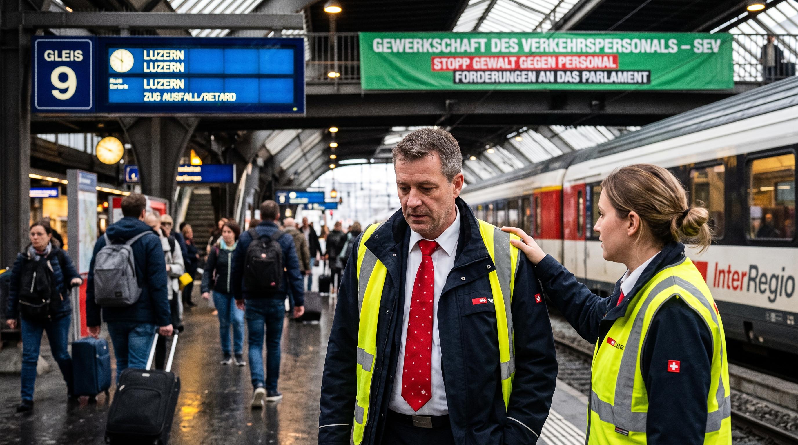 Union demands action over violence against Swiss transport staff