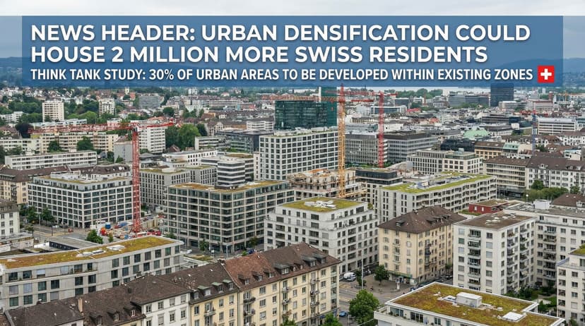 Urban Densification Could House 2 Million More Swiss Residents