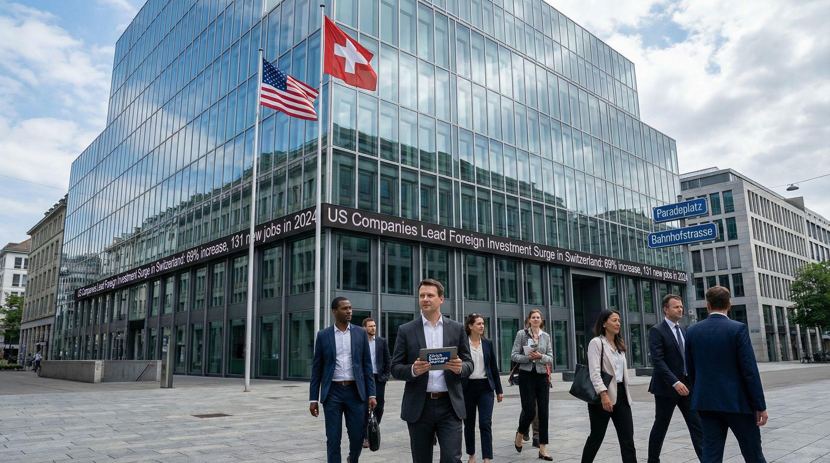 US Companies Lead Foreign Investment Surge in Switzerland