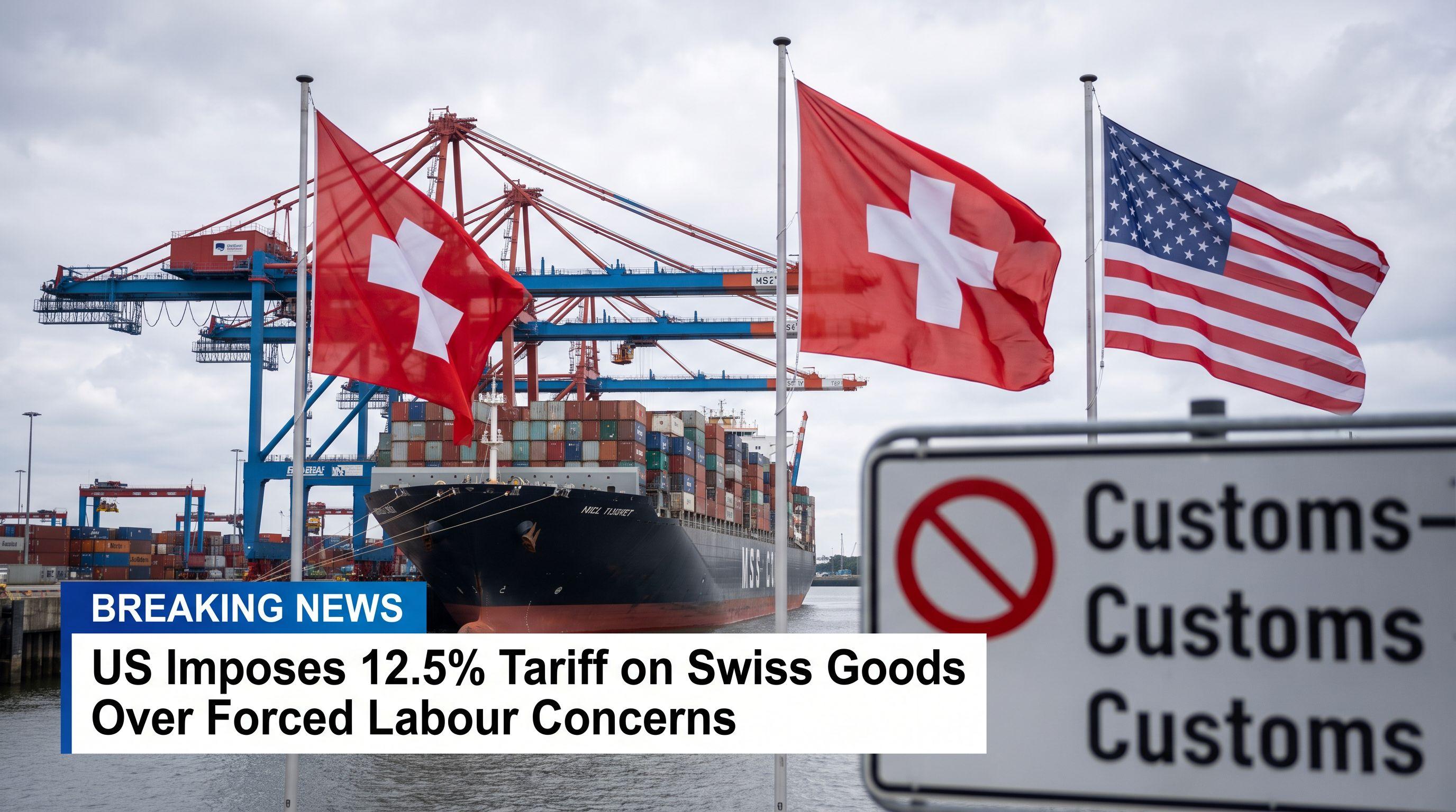 US Imposes 12.5% Tariff on Swiss Goods Over Forced Labour Concerns