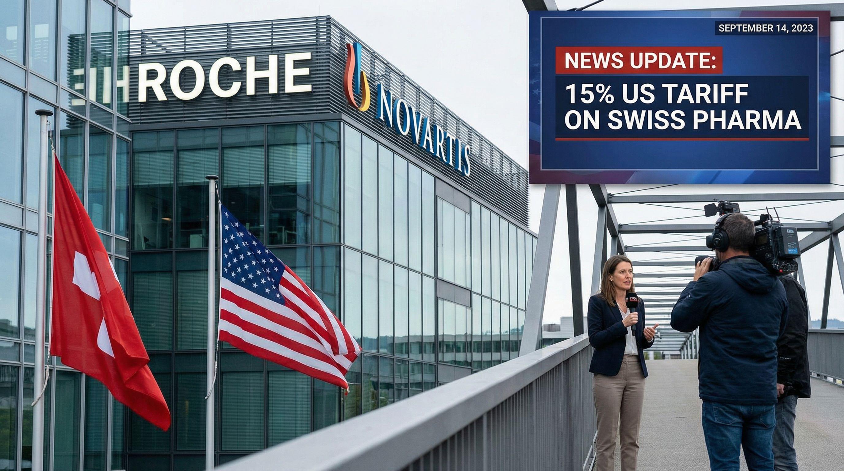 US Imposes 15% Tariff on Swiss Pharmaceutical Products