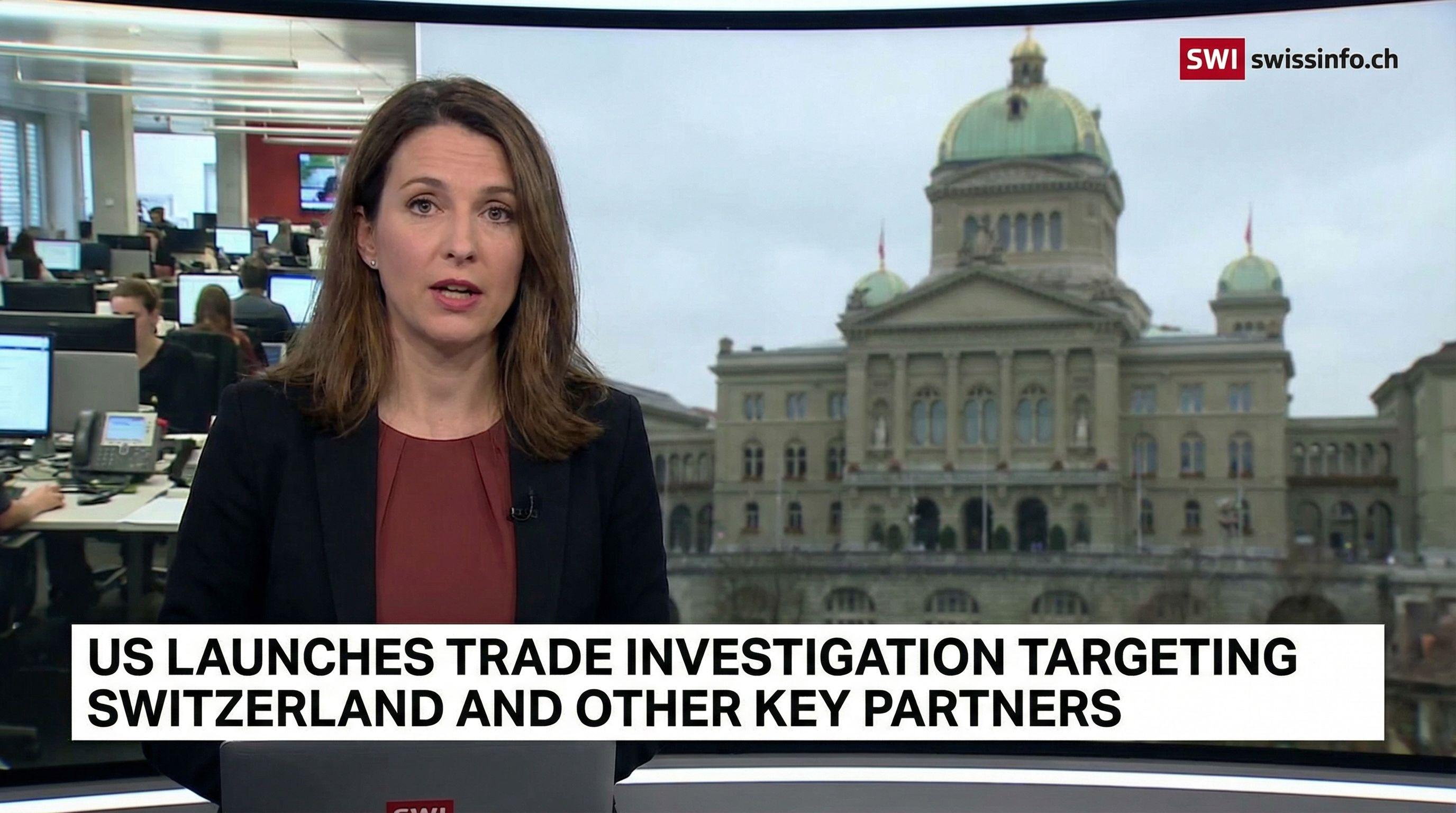 US Launches Trade Investigation Targeting Switzerland and Other Key Partners