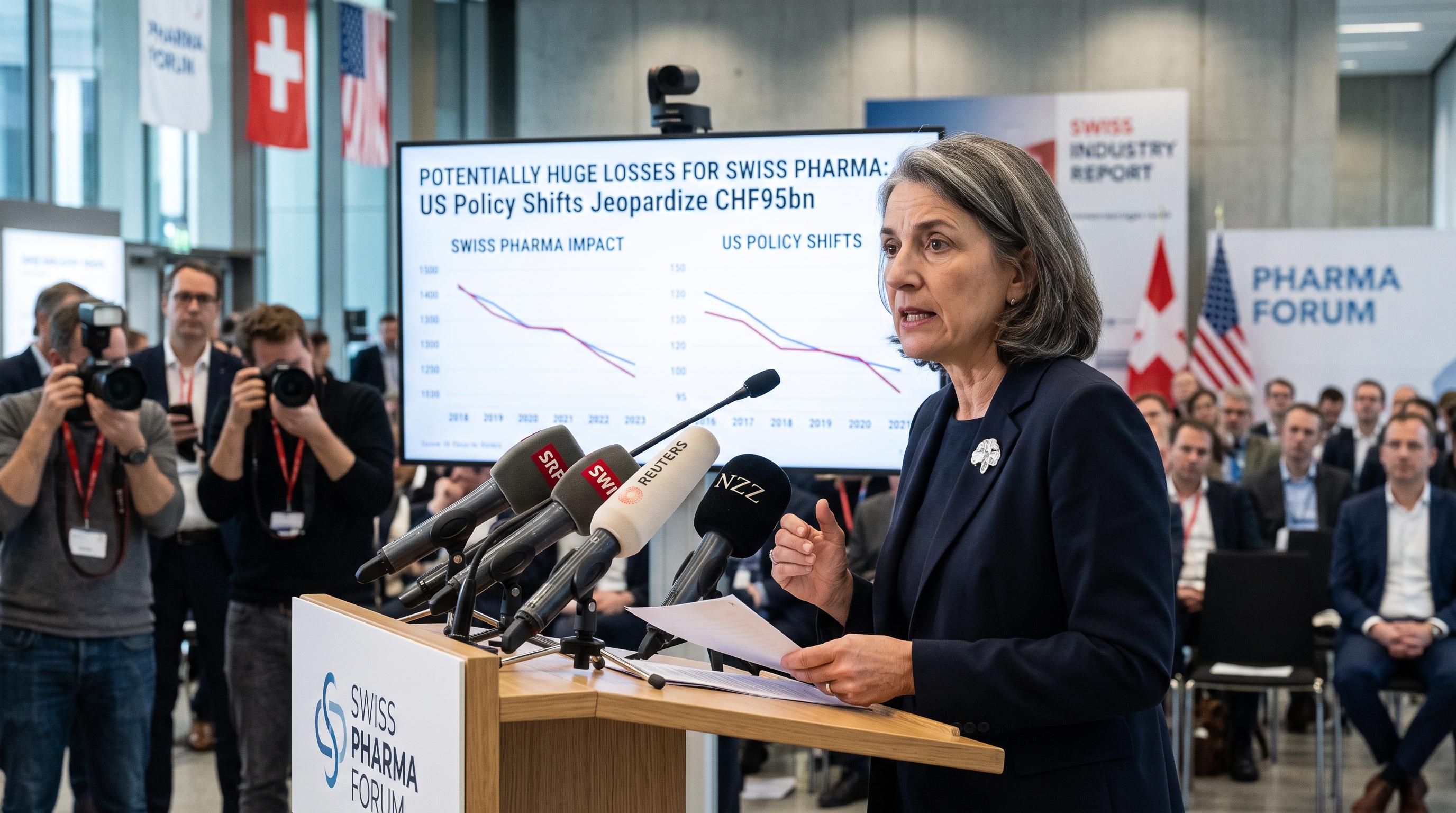 Swiss pharma faces potentially huge losses from US policy shifts