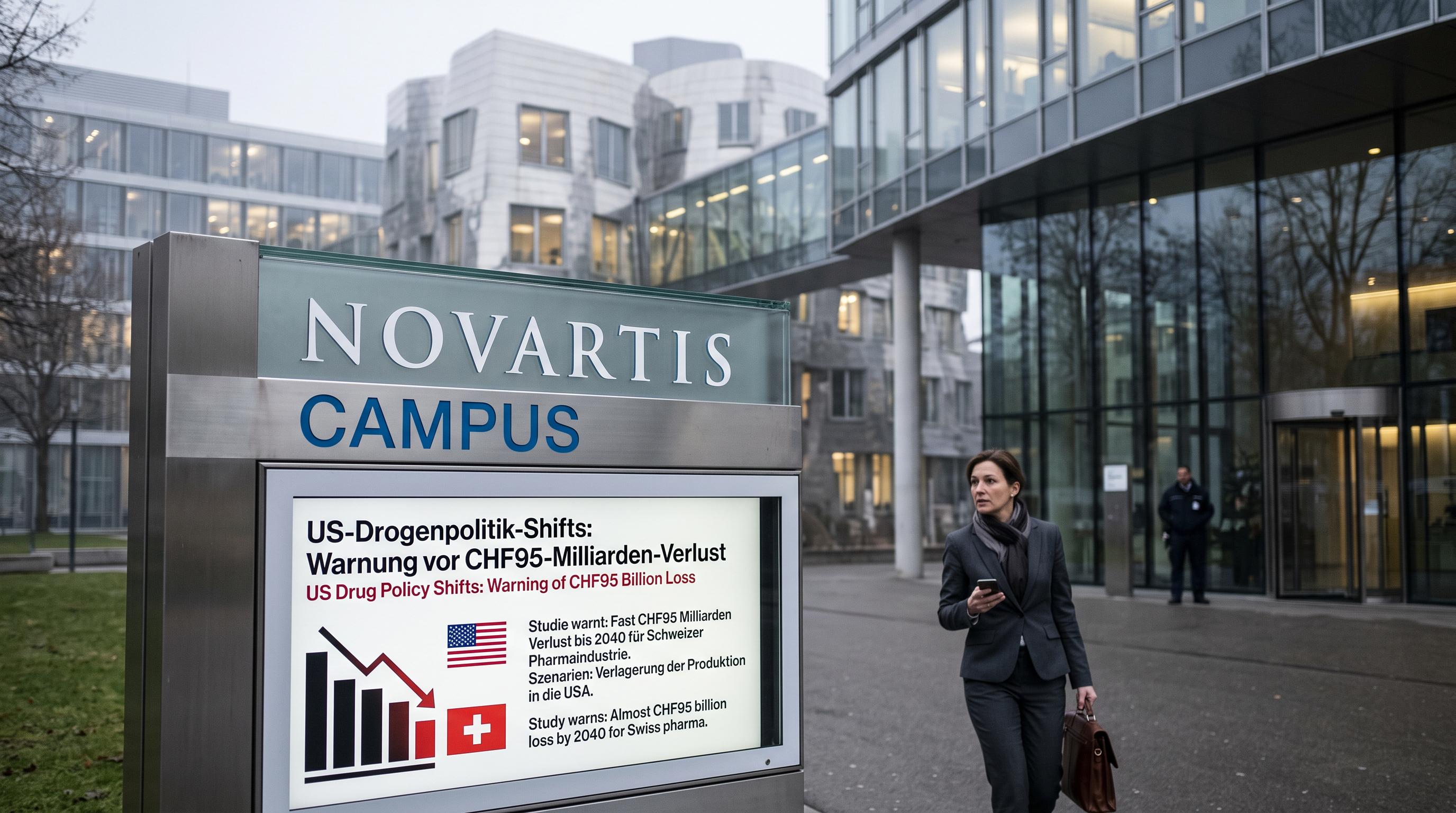 US drug-policy shifts could cost Swiss pharma billions, study warns