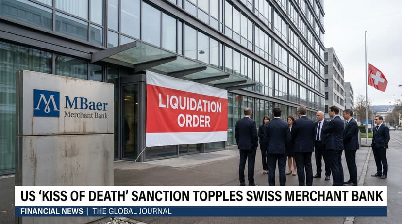 US 'Kiss of Death' Sanction Topples Swiss Merchant Bank