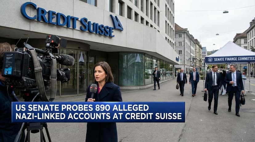 US Senate Probes 890 Alleged Nazi-Linked Accounts at Credit Suisse