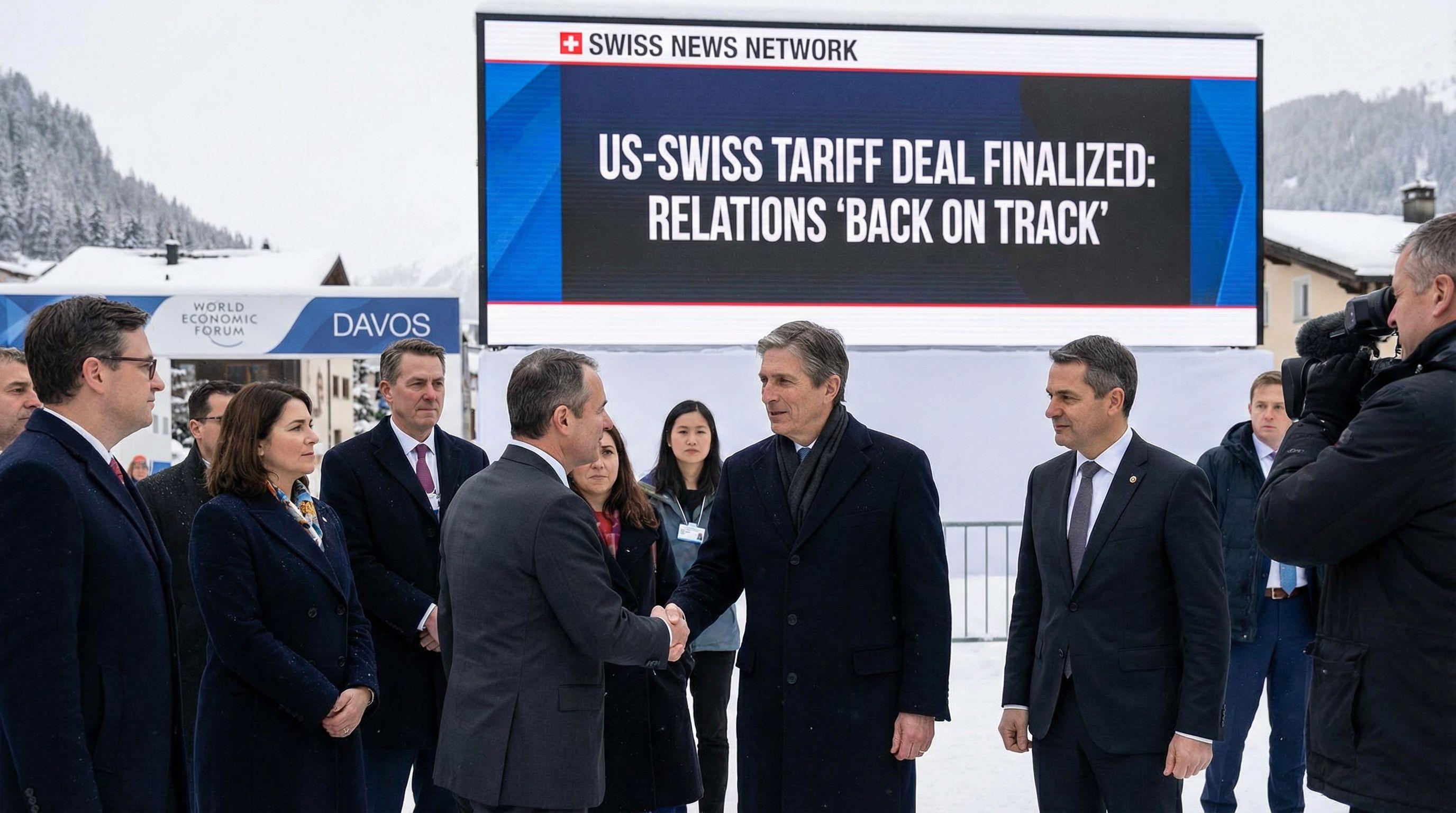 US-Swiss Relations 'Back on Track' as Governments Finalize Tariff Reduction Deal