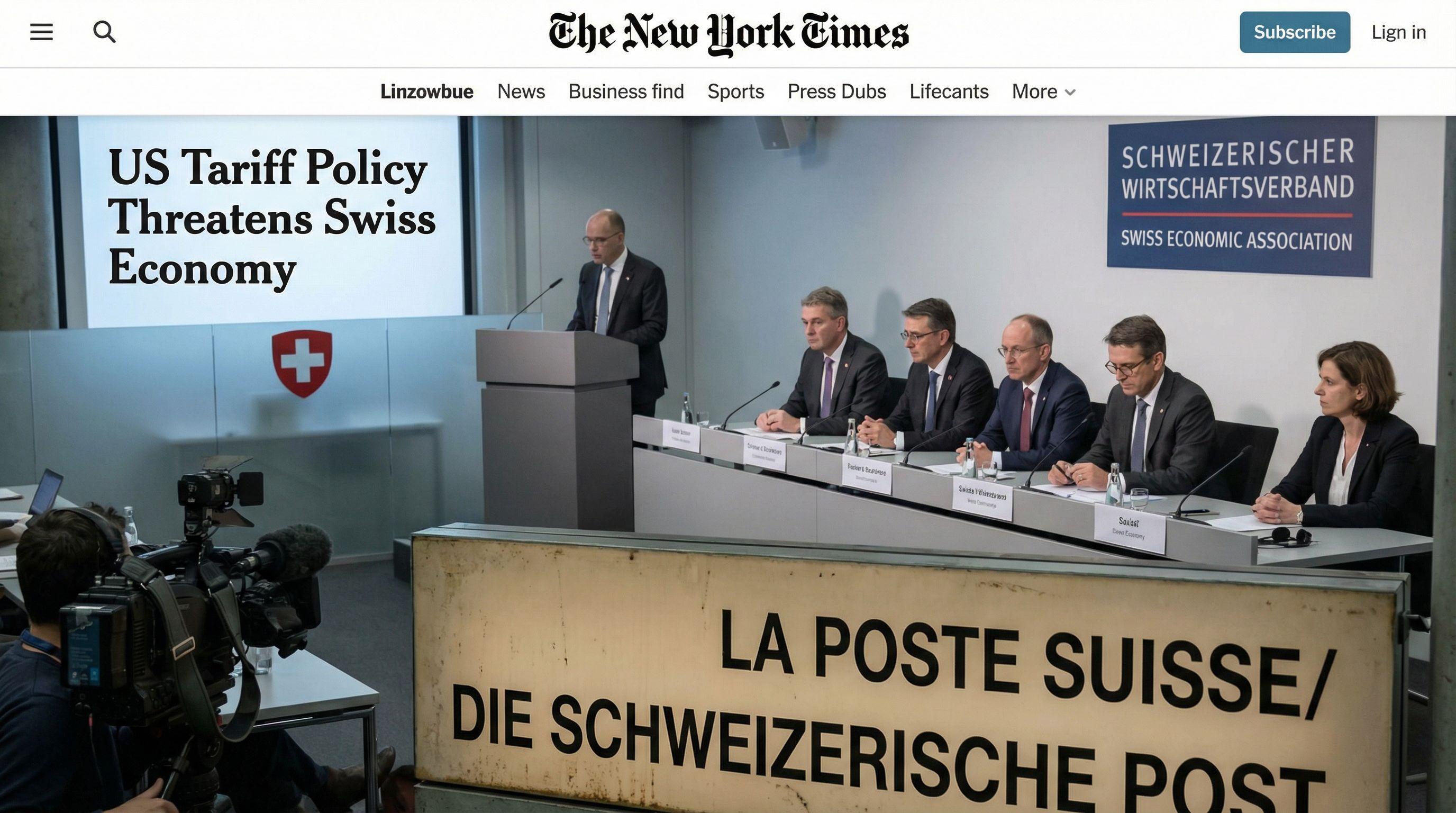 US Tariff Policy Threatens Swiss Economy