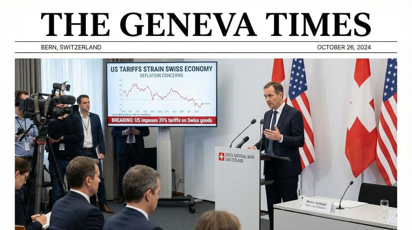 US Tariffs Strain Swiss Economy: SNB Addresses Deflation Concerns