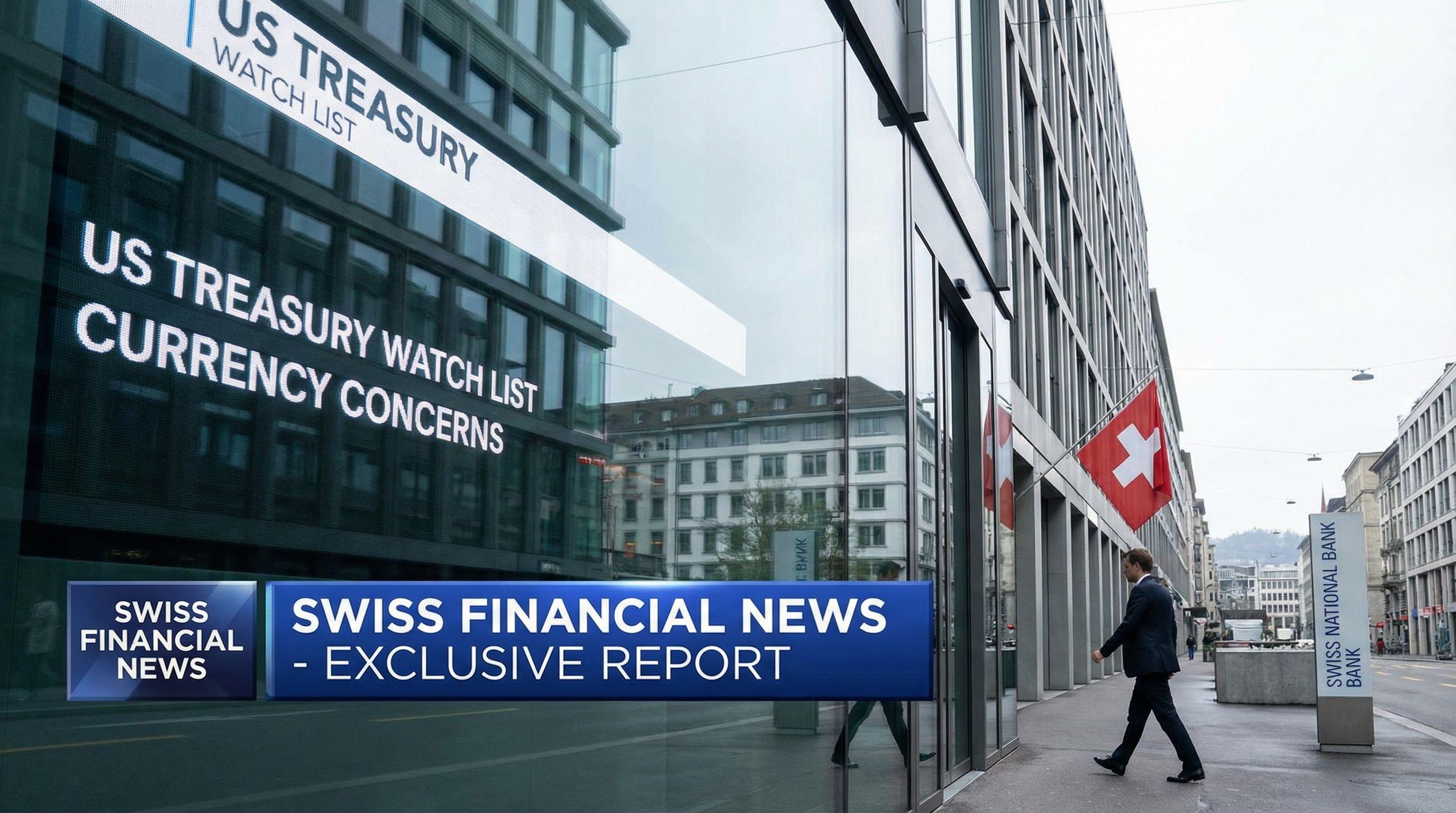 US Treasury Places Switzerland on Economic Watch List