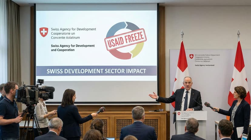 USAID Freeze Sends Shockwaves Through Swiss Development Sector