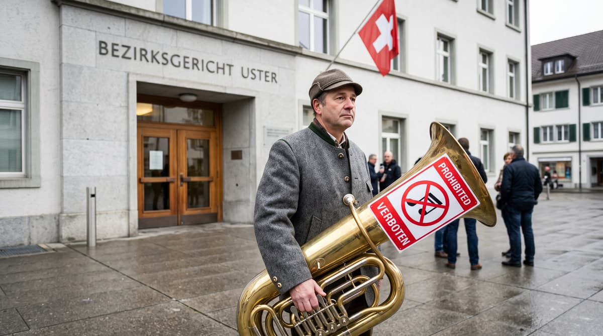 Swiss court rejects tuba player’s challenge to public music ban