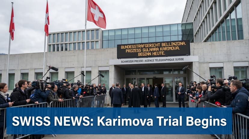 Trial of Uzbek 'Princess' Gulnara Karimova Begins in Bellinzona Over Massive Corruption Scheme