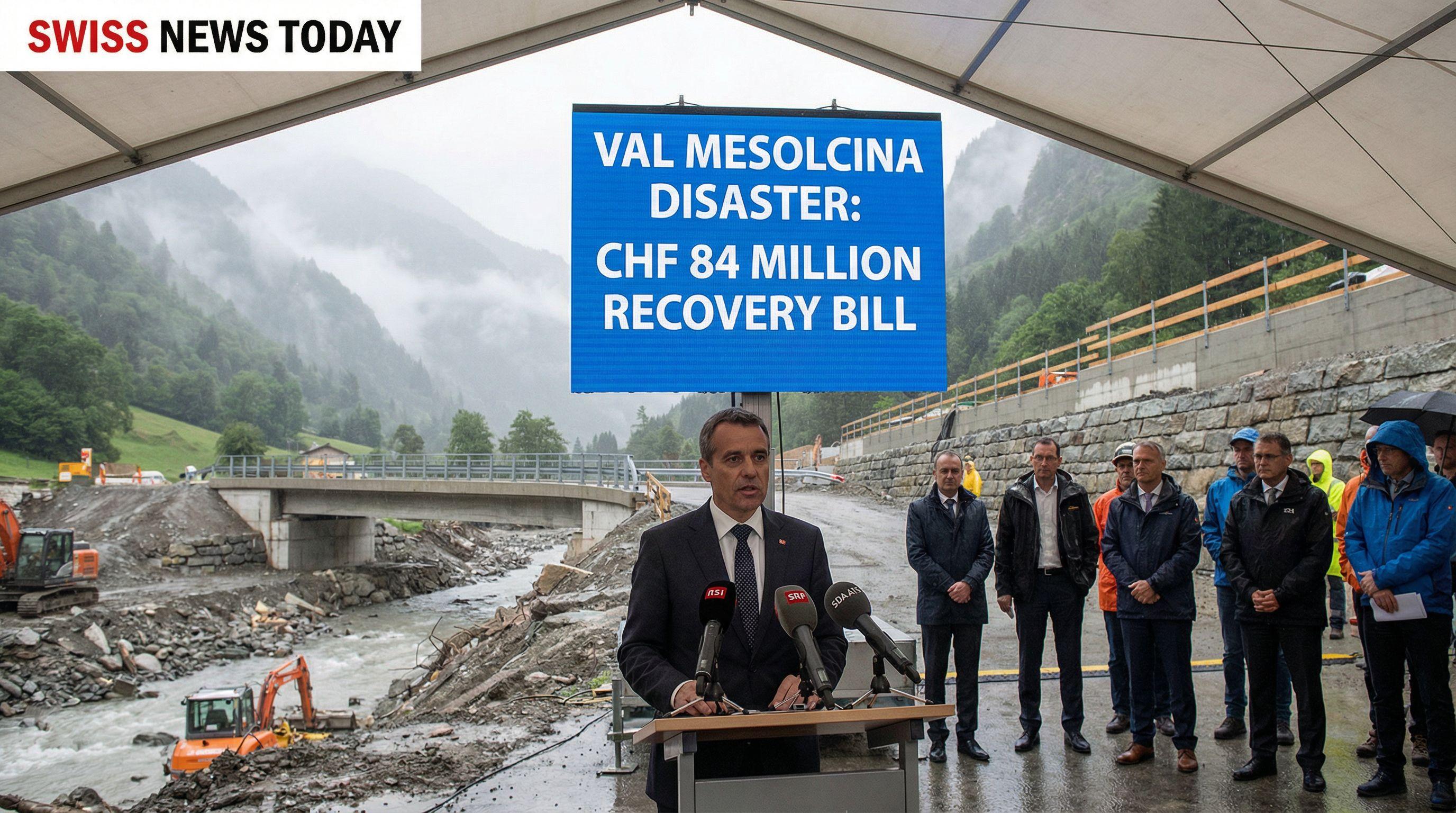 Val Mesolcina Disaster: CHF84 Million Recovery Bill Revealed