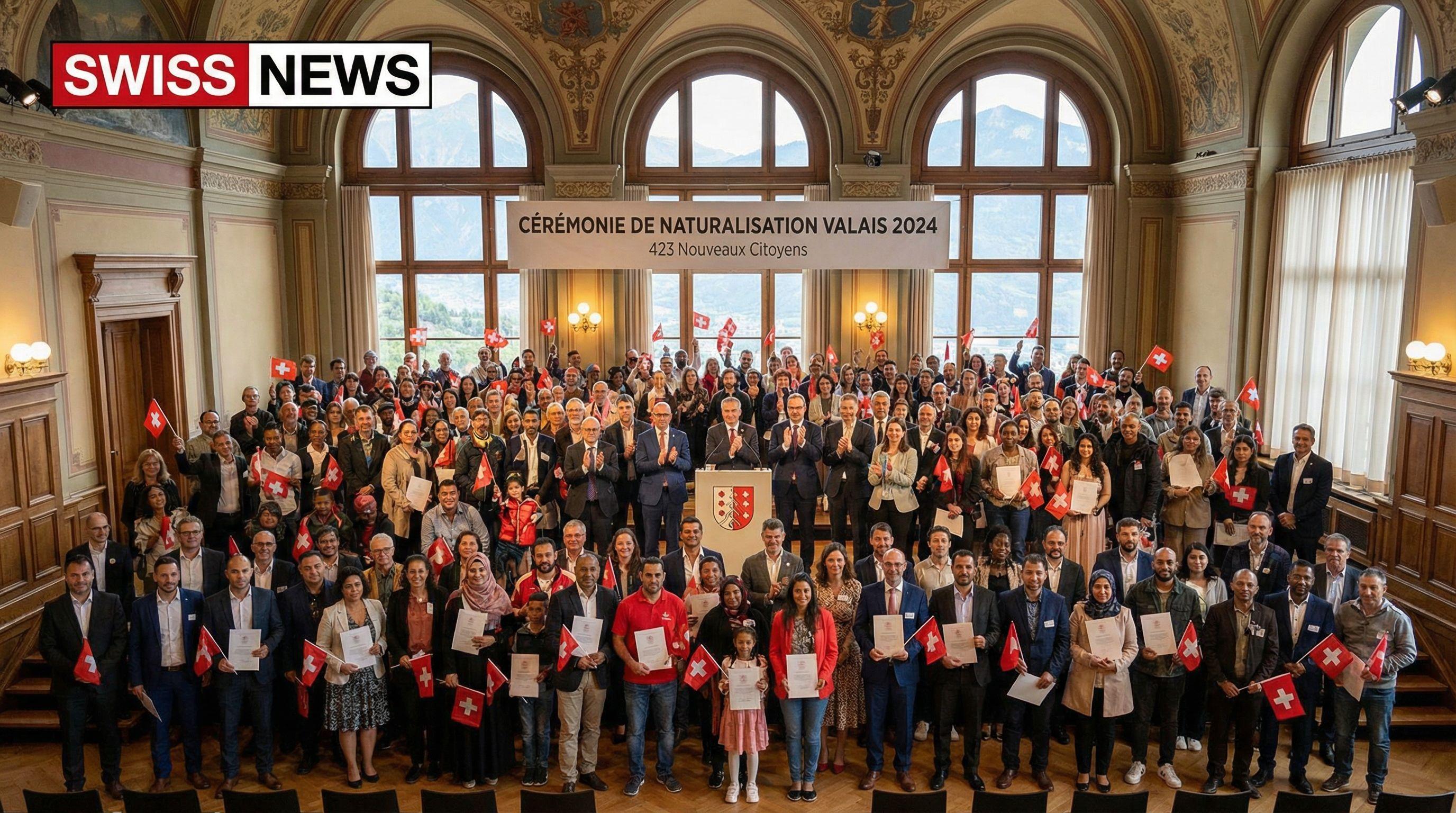 Valais Makes History with Mass Naturalization Ceremony