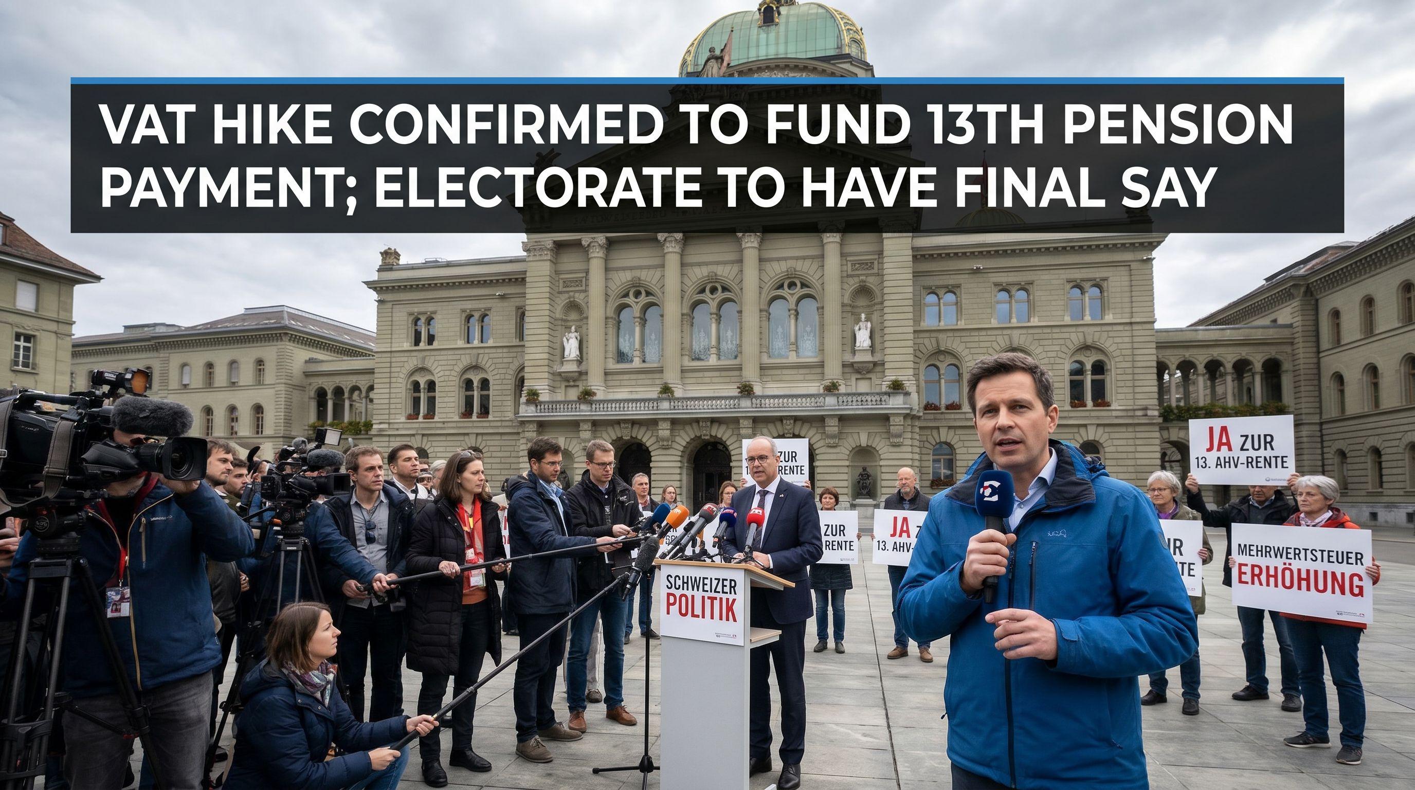 VAT Hike Confirmed to Fund 13th Pension Payment; Electorate to Have Final Say