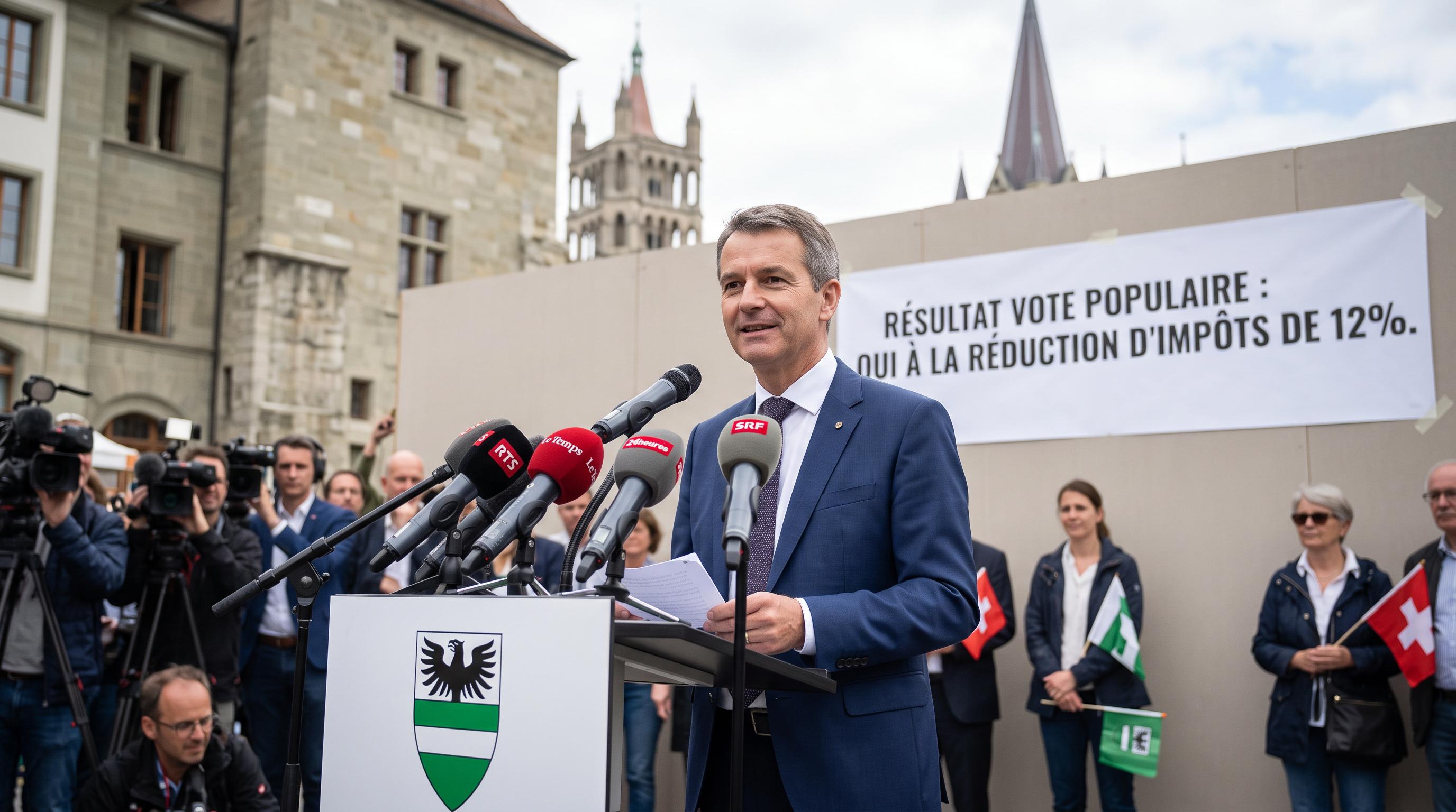 Vaud voters approve major income and wealth tax cut